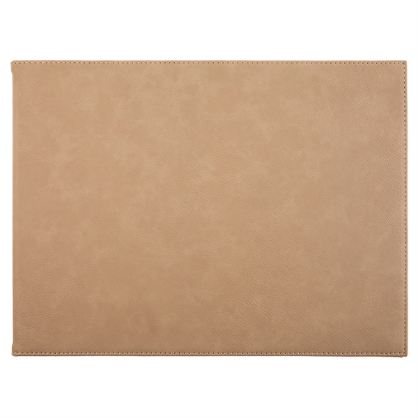 9" x 12" durable certificate holder made of light brown leatherette... from ASI 74601 Calico