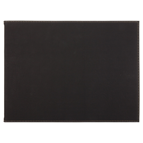 9" x 12" durable certificate holder made of black leatherette that... from ASI 74601 Calico