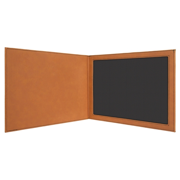 9" x 12" durable certificate holder made of rawhide leatherette that... from ASI 74601 Calico