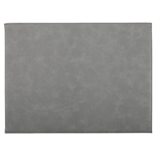 9" x 12" durable certificate holder made of gray leatherette that... from ASI 74601 Calico
