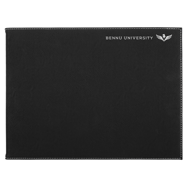 9" x 12" durable certificate holder made of black leatherette that... from ASI 74601 Calico