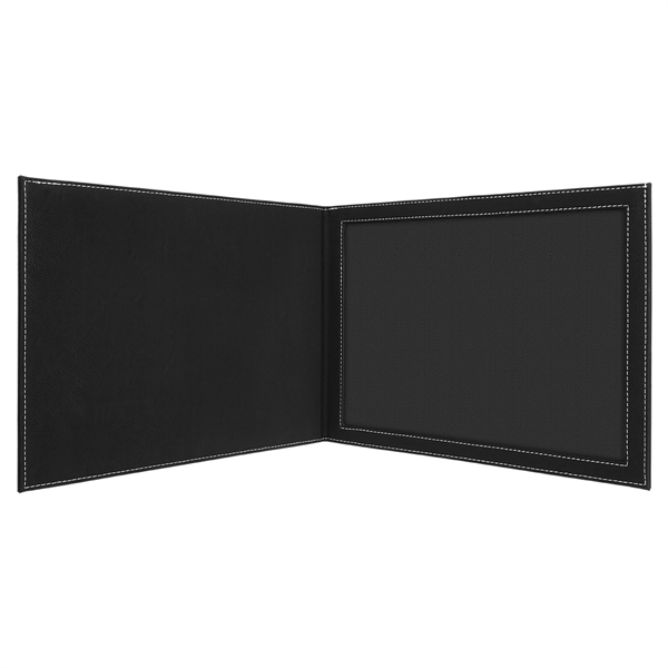 9" x 12" durable certificate holder made of black leatherette that... from ASI 74601 Calico