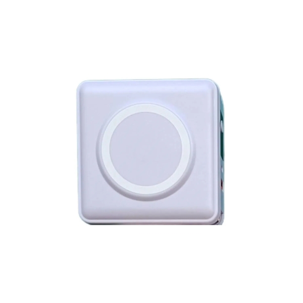 Magnetic power bank with built-in cable and AC charger -15000 mAh... from ASI 37218 Athena Promo (tm)