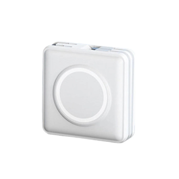 Magnetic power bank with built-in cable and AC charger -15000 mAh... from ASI 37218 Athena Promo (tm)