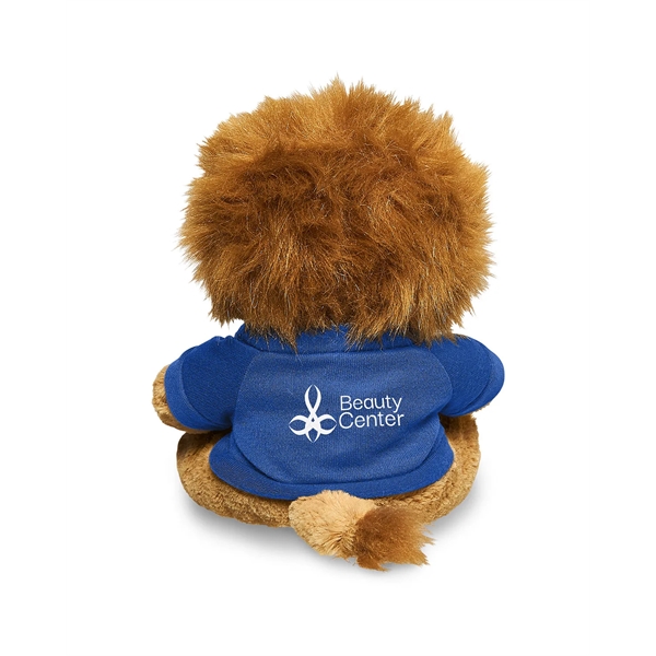 Adorable tan plush lion available in your choice of 9 t-shirt... from ASI 79530 Prime Line
