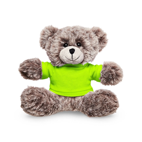8.5" x 7.5" x 3.75" 100% polyester plush teddy bear with... from ASI 79530 Prime Line