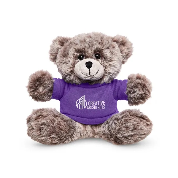 8.5" x 7.5" x 3.75" 100% polyester plush teddy bear with... from ASI 79530 Prime Line