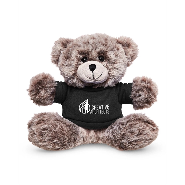 8.5" x 7.5" x 3.75" 100% polyester plush teddy bear with... from ASI 79530 Prime Line