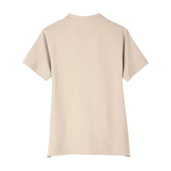 Ladies' polo made of cotton and spandex jersey with moisture-wicking and... from ASI 34063 alphabroder