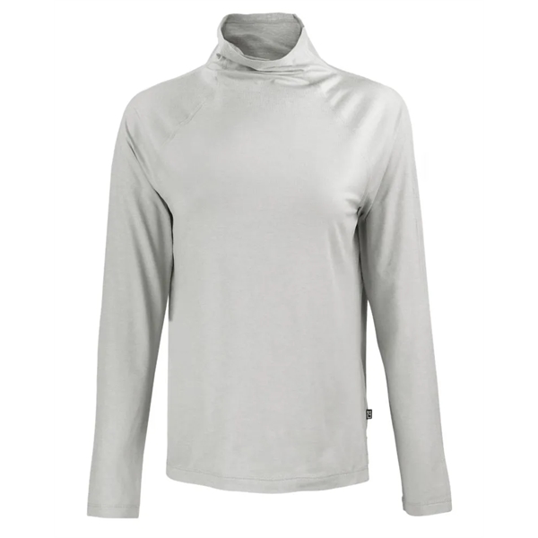 Women's sweatshirt with a funnel neck, UPF 50+ protection, and moisture-wicking... from ASI 47965 Cutter & Buck