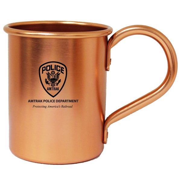 Copper color aluminum mule mug, 14 oz.... from ASI 36988 Artek USA Inc