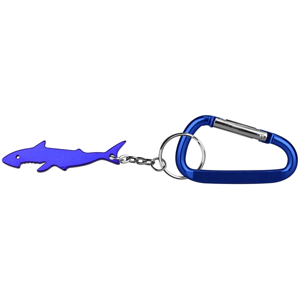 Shark shape key chain with carabineer.... from ASI 74585 Nu Promo International / Nu Promo Line