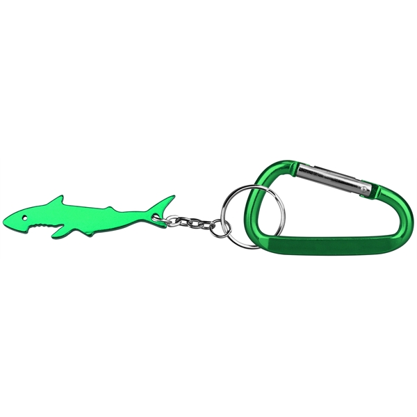 Shark shape key chain with carabineer.... from ASI 74585 Nu Promo International / Nu Promo Line