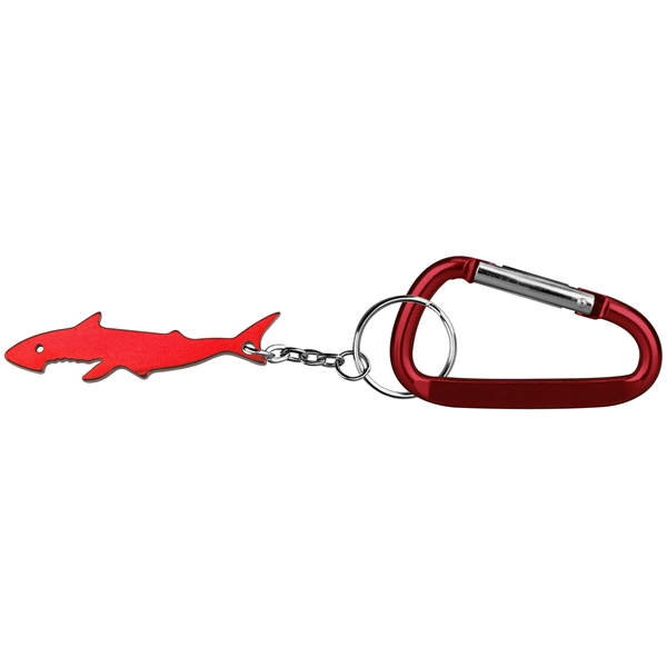 Shark shape key chain with carabineer.... from ASI 74585 Nu Promo International / Nu Promo Line