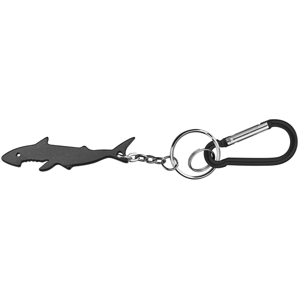 Shark shape key chain with carabineer.... from ASI 74585 Nu Promo International / Nu Promo Line