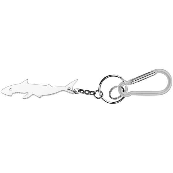 Shark shape key chain with carabineer.... from ASI 74585 Nu Promo International / Nu Promo Line