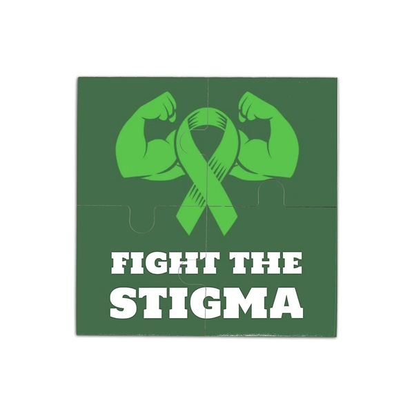 5" x 5", four piece magnetic jigsaw puzzle.... from ASI 62660 Innovation Line