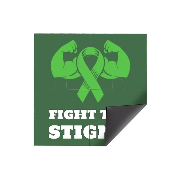 5" x 5", four piece magnetic jigsaw puzzle.... from ASI 62660 Innovation Line