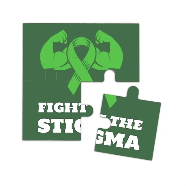 5" x 5", four piece magnetic jigsaw puzzle.... from ASI 62660 Innovation Line