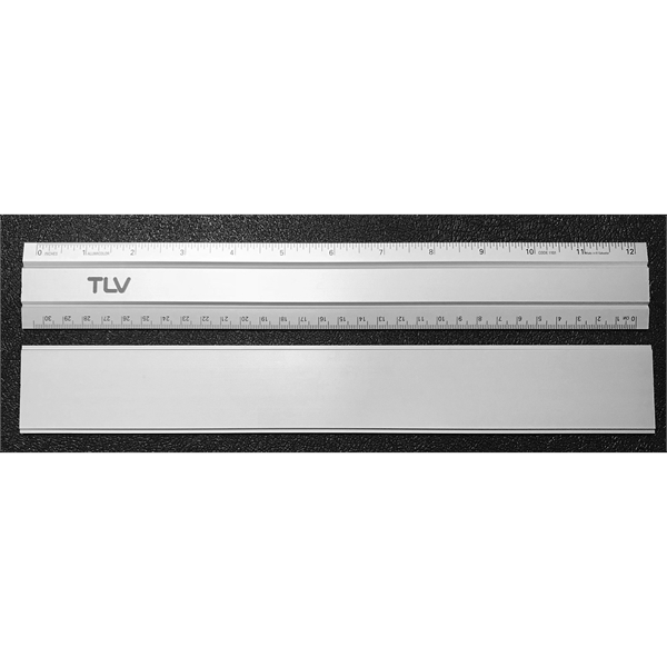 Aluminum 12" office ruler.... from ASI 34910 Alumicolor / Alumicolor
