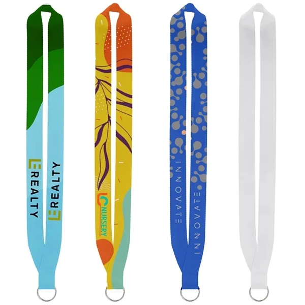 Our 1" dye-sublimated lanyards offer vibrant dual-sided designs, superior polyester, quick... from ASI 67557 LimeLight Ent