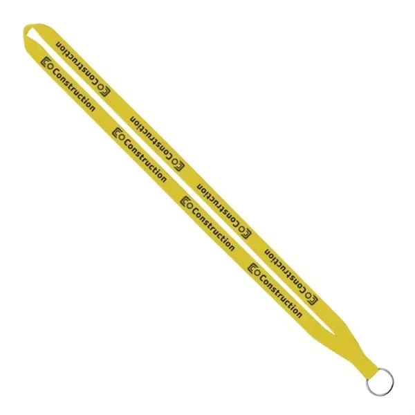 Durable 1/2" screen-printed lanyards in vibrant colors, 100% polyester, 33" long.... from ASI 67557 LimeLight Ent