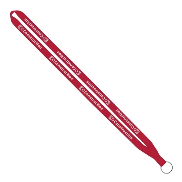 Durable 1/2" screen-printed lanyards in vibrant colors, 100% polyester, 33" long.... from ASI 67557 LimeLight Ent