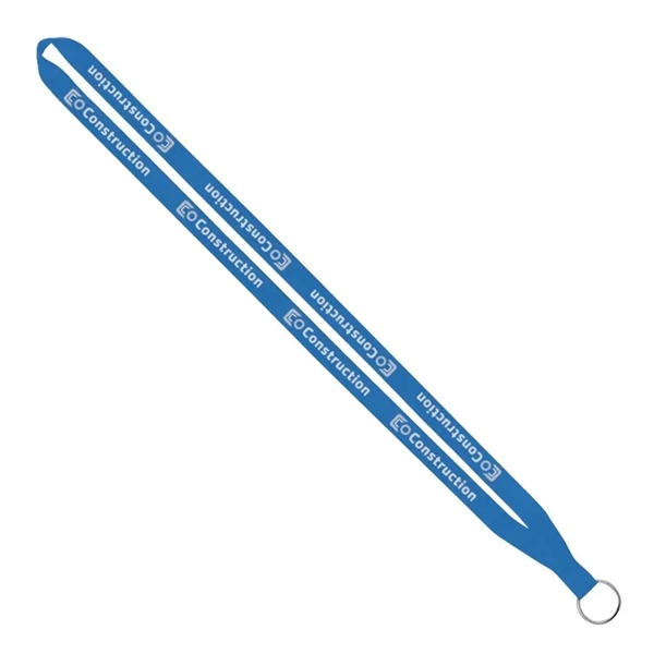 Durable 1/2" screen-printed lanyards in vibrant colors, 100% polyester, 33" long.... from ASI 67557 LimeLight Ent