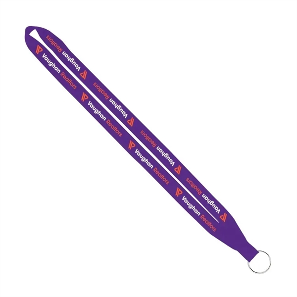 Enhance your event w. 3/4" screen-printed lanyards: vibrant colors, 100% polyester,... from ASI 67557 LimeLight Ent