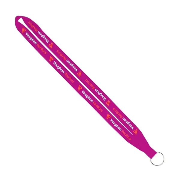 Enhance your event w. 3/4" screen-printed lanyards: vibrant colors, 100% polyester,... from ASI 67557 LimeLight Ent