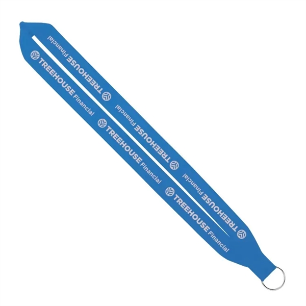 Choose our 1" screen-printed lanyards for wide branding reach. Durable 100%... from ASI 67557 LimeLight Ent