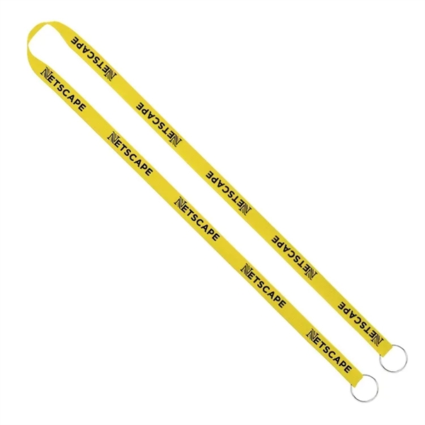 Introduce versatile 1/2" screen-printed lanyards with double clips. Soft yet sturdy... from ASI 67557 LimeLight Ent