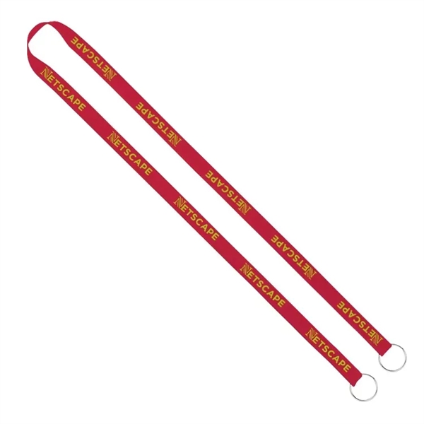 Introduce versatile 1/2" screen-printed lanyards with double clips. Soft yet sturdy... from ASI 67557 LimeLight Ent