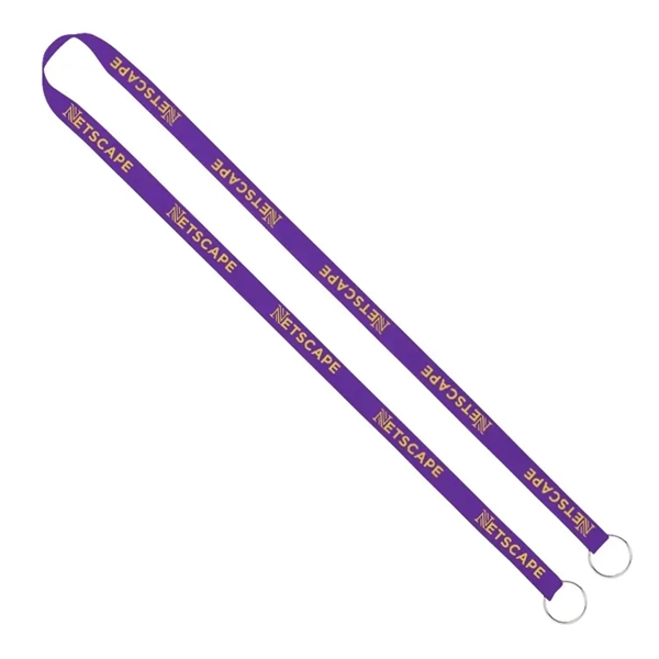 Introduce versatile 1/2" screen-printed lanyards with double clips. Soft yet sturdy... from ASI 67557 LimeLight Ent