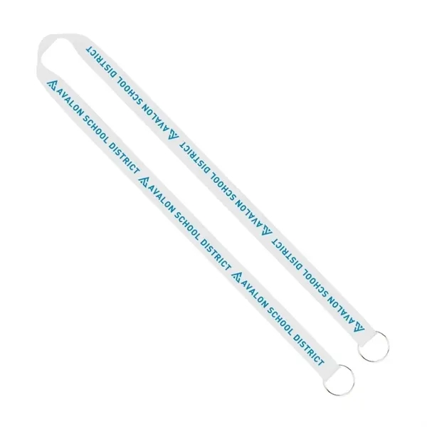 Upgrade your brand with 3/4" screen-printed lanyards: double clips, durable polyester,... from ASI 67557 LimeLight Ent