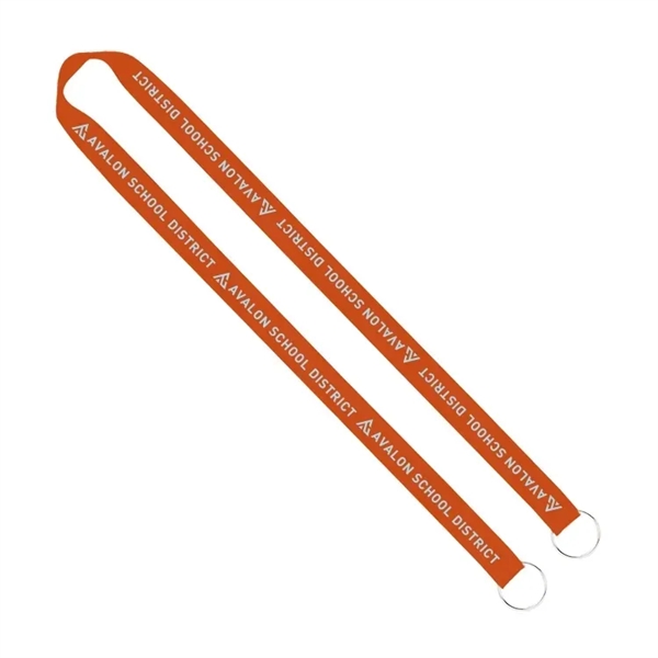 Upgrade your brand with 3/4" screen-printed lanyards: double clips, durable polyester,... from ASI 67557 LimeLight Ent