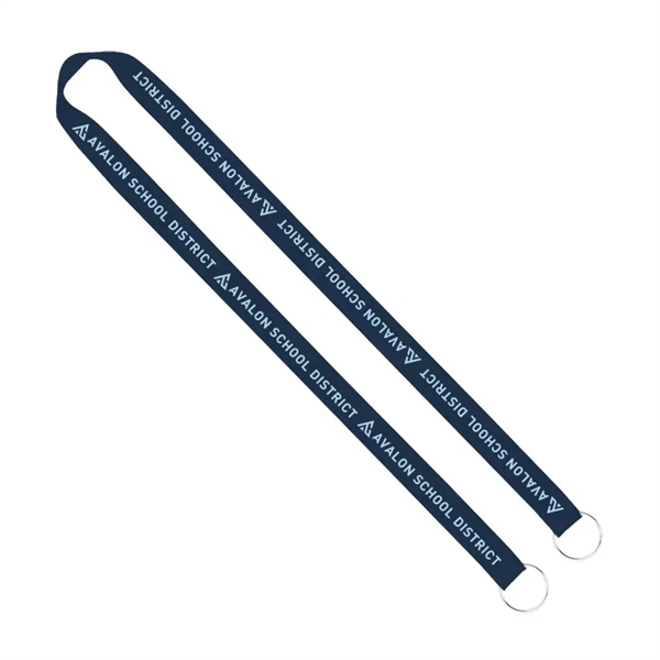 Upgrade your brand with 3/4" screen-printed lanyards: double clips, durable polyester,... from ASI 67557 LimeLight Ent
