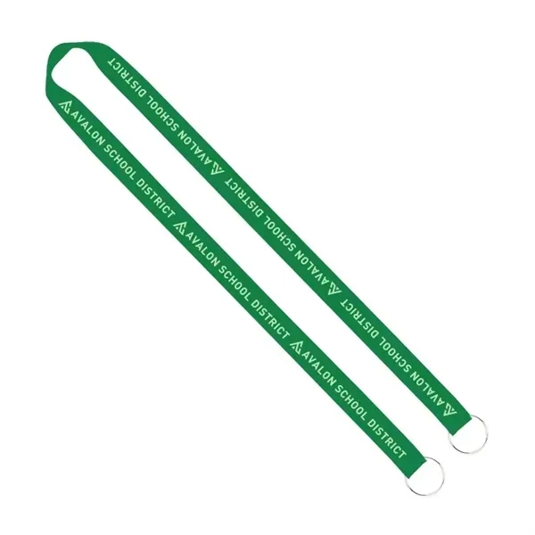 Upgrade your brand with 3/4" screen-printed lanyards: double clips, durable polyester,... from ASI 67557 LimeLight Ent