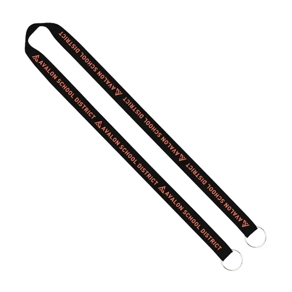 Upgrade your brand with 3/4" screen-printed lanyards: double clips, durable polyester,... from ASI 67557 LimeLight Ent