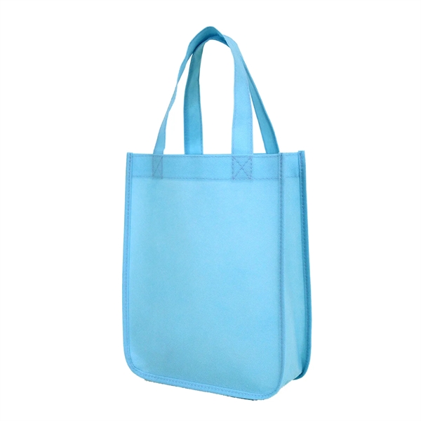 9" x 11.5" x 4" shopper tote made of non-woven polypropylene... from ASI 37980 Bagworld