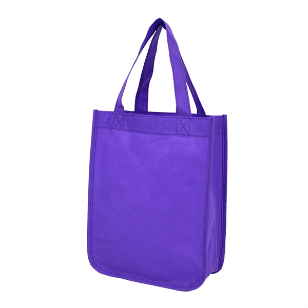 9" x 11.5" x 4" shopper tote made of non-woven polypropylene... from ASI 37980 Bagworld