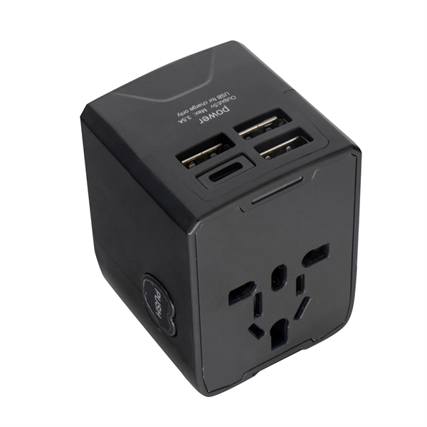 Covers more than 150 countries with US/EU/UK/AU Plugs.... from ASI 63698 Justin Case®