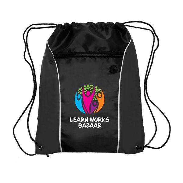 Be extra flashy with the COLOR FLASH DRAWSTRING BACKPACK. Made out... from ASI 62088 IDProductsource