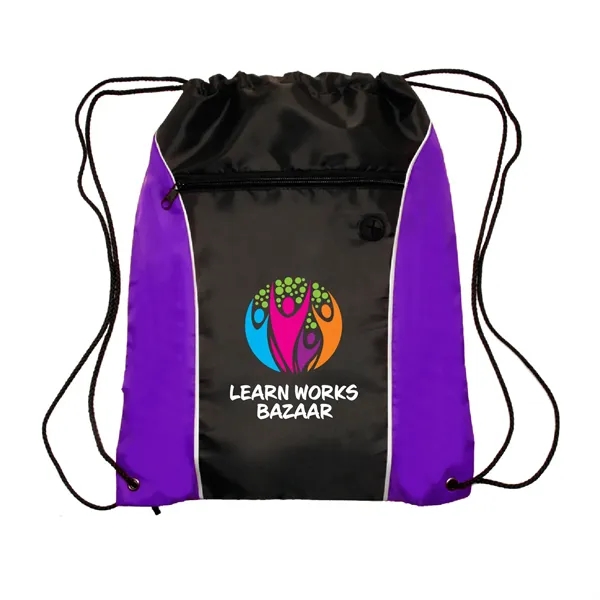 Be extra flashy with the COLOR FLASH DRAWSTRING BACKPACK. Made out... from ASI 62088 IDProductsource