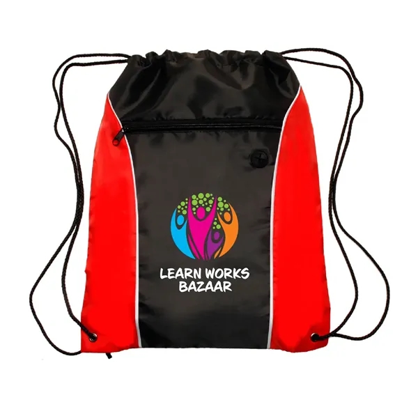 Be extra flashy with the COLOR FLASH DRAWSTRING BACKPACK. Made out... from ASI 62088 IDProductsource