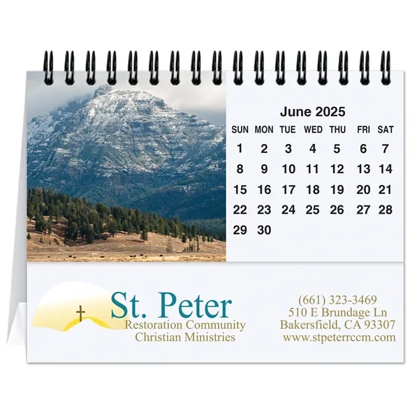 12 month calendar featuring scenic photos and inspirational scriptures.... from ASI 50873 Drum-Line / Drum-line Inc