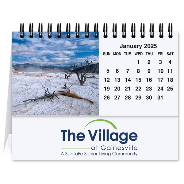 12 month calendar featuring relaxing photos of lakes, rivers, and streams.... from ASI 50873 Drum-Line / Drum-line Inc