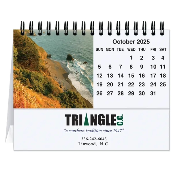 12 month calendar featuring photos of scenic American coasts.... from ASI 50873 Drum-Line / Drum-line Inc