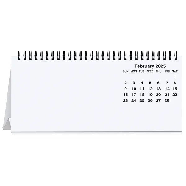 Custom photo tent desk calendar features your 12 submitted photos.... from ASI 50873 Drum-Line / Drum-line Inc