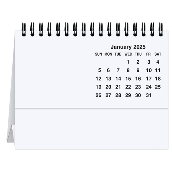 Custom photo tent desk calendar features your 12 submitted photos.... from ASI 50873 Drum-Line / Drum-line Inc